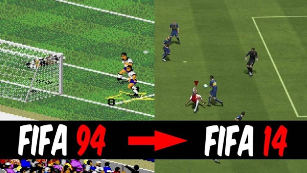 Así ha evolucionado el videojuego de FIFA hasta el 2015