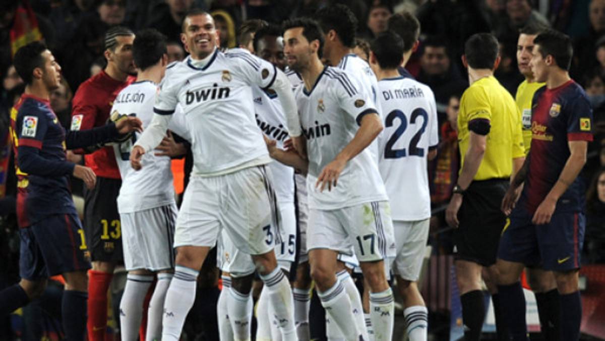 Pepe entró y armó polémica en el clásico