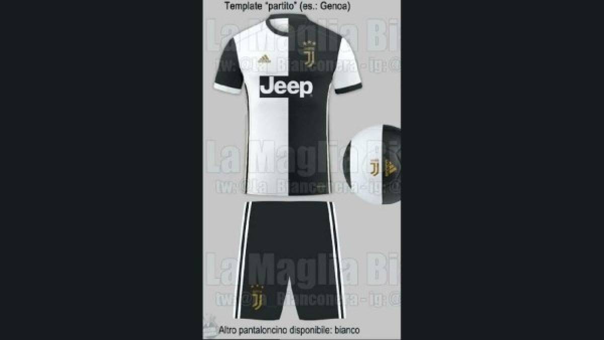 Las revolucionarias camisetas que se verán para la siguiente temporada, la de Juventus es un espectáculo