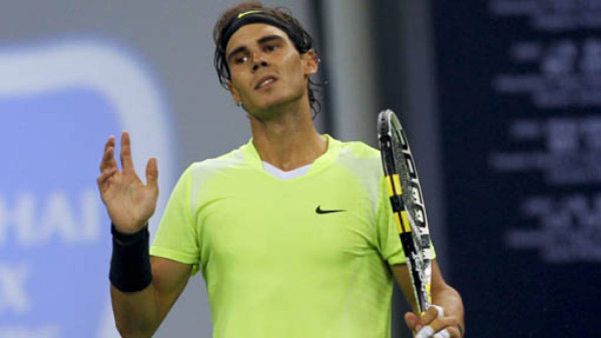 Rafael Nadal cayó en Shangai