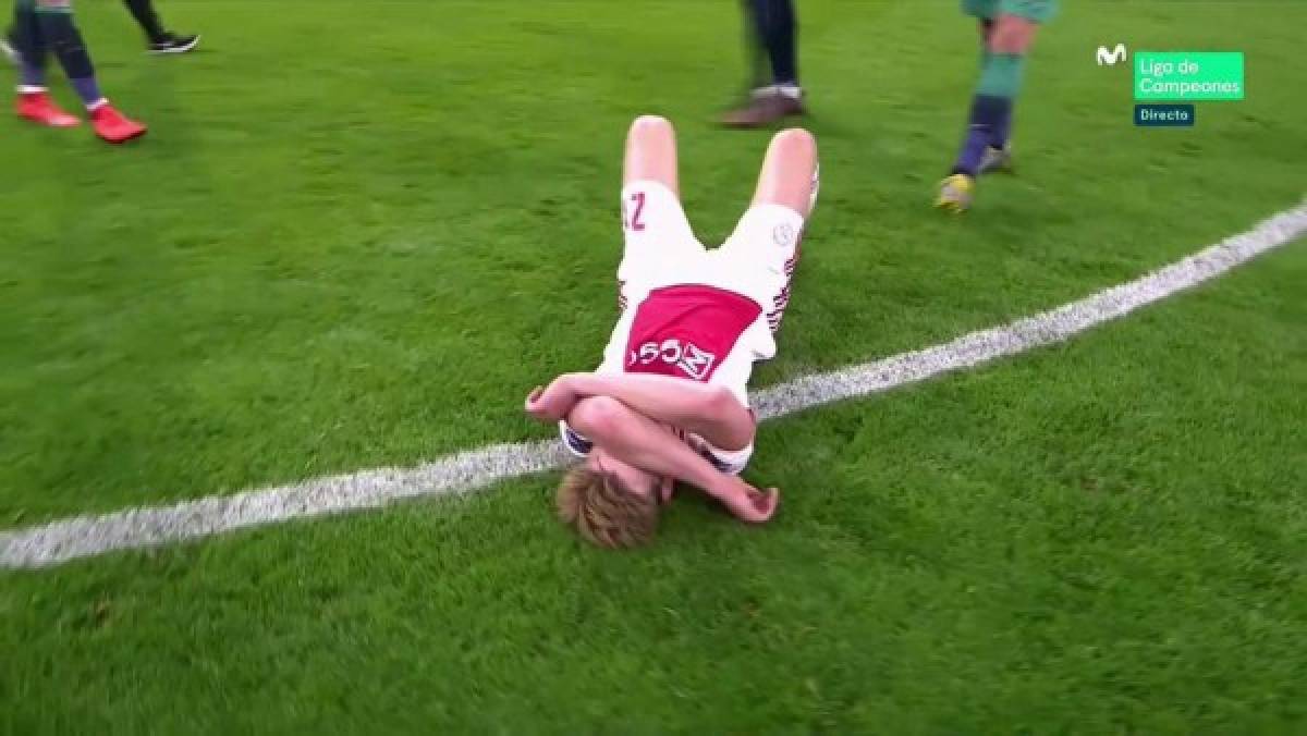 ¡Llanto y tristeza! Las imágenes del Ajax tras quedar fuera de la final de Champions