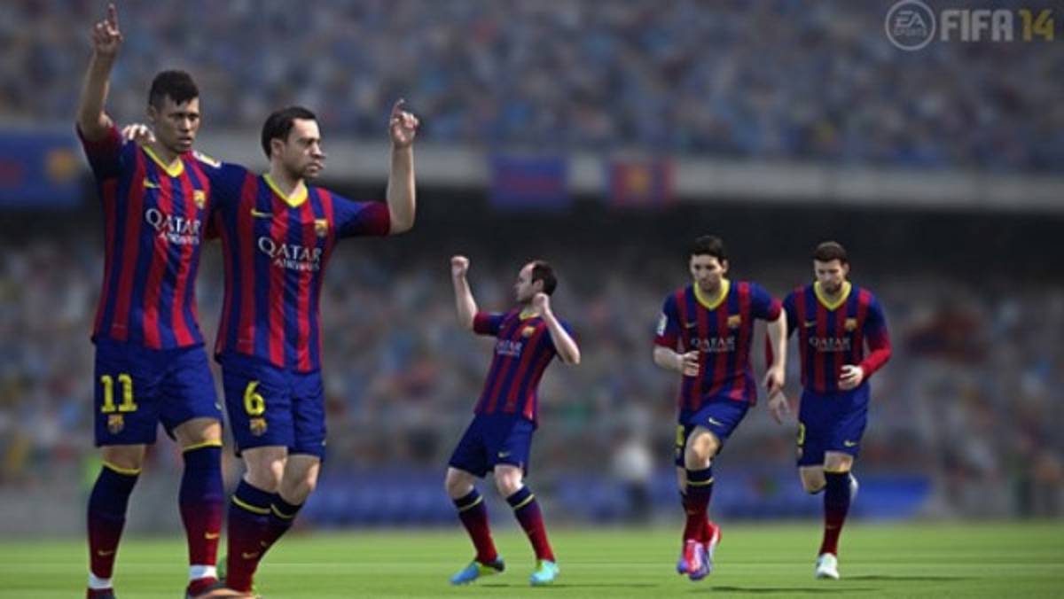 VIDEO: Jugadores del Barcelona en 3D para FIFA 2014