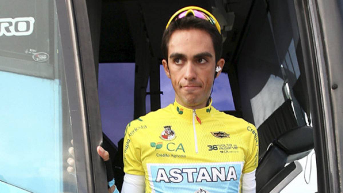 Alberto Contador está 'triste y desilusionado'