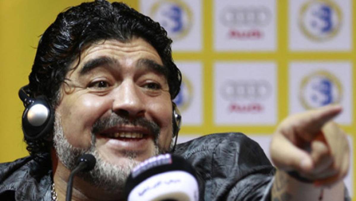 Maradona: 'Dejen tranquilo a Messi'