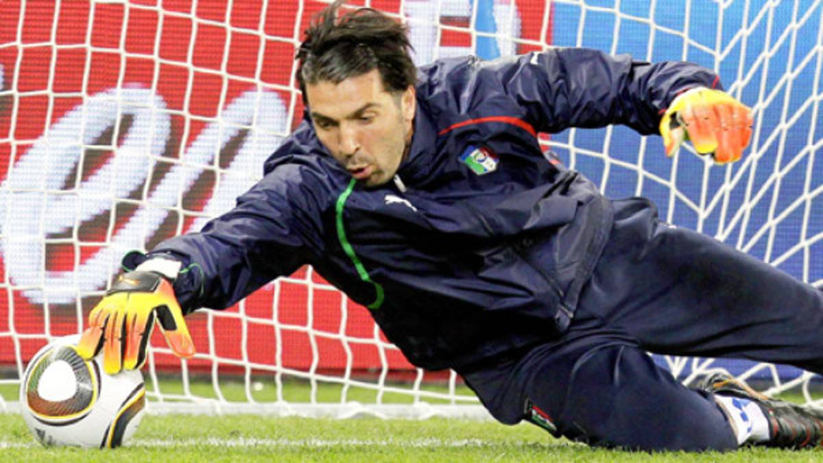 Buffon regresó a los entrenamiento del Juventus