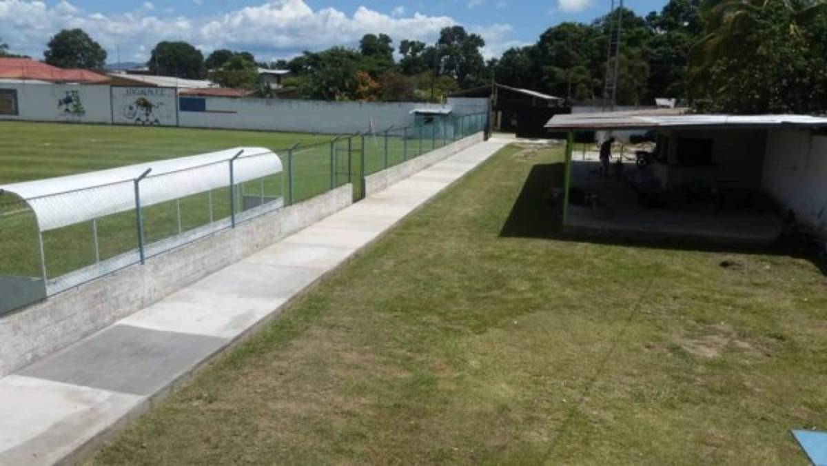 ¡Una belleza! Así es el estadio Sol de América de Azacualpa, Santa Bárbara