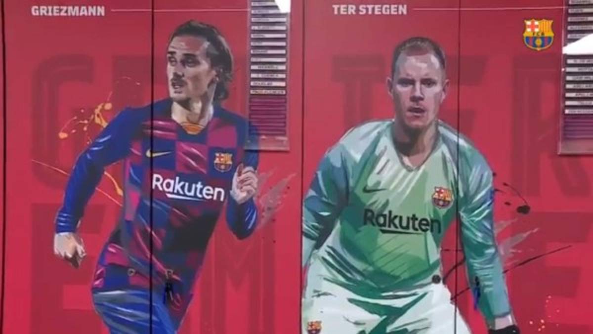 Revolución azulgrana: Así luce ahora el nuevo del vestuario del FC Barcelona