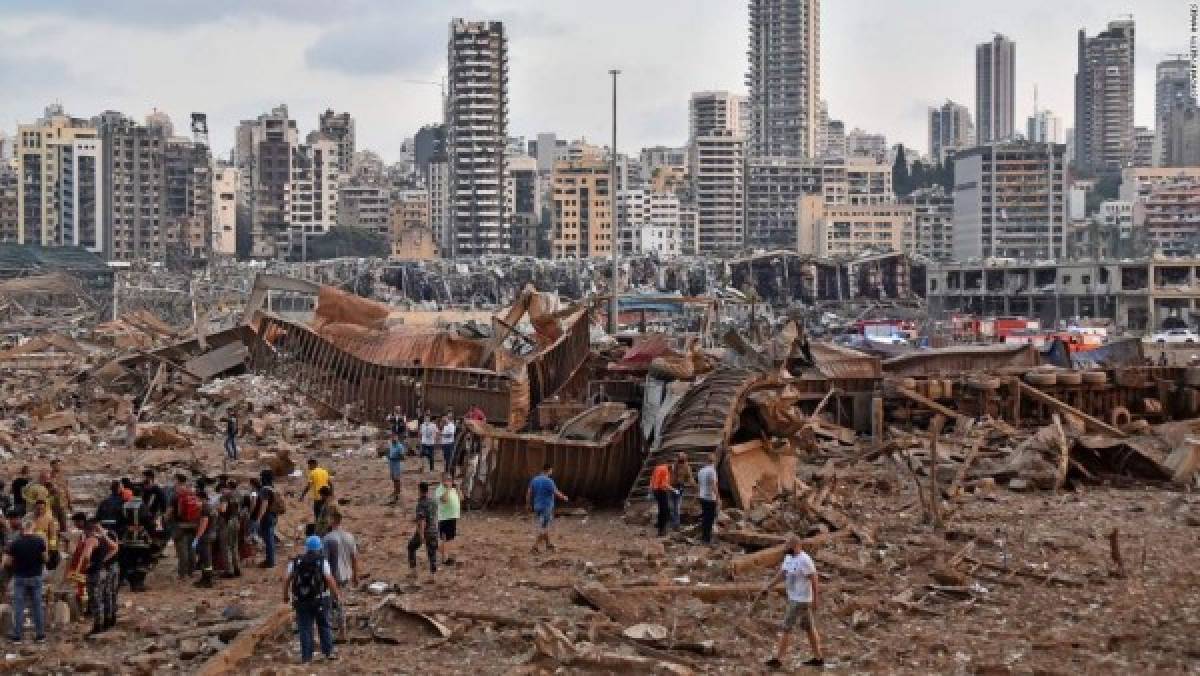 Estados Unidos ofrece ayuda Líbano tras explosión en Beirut