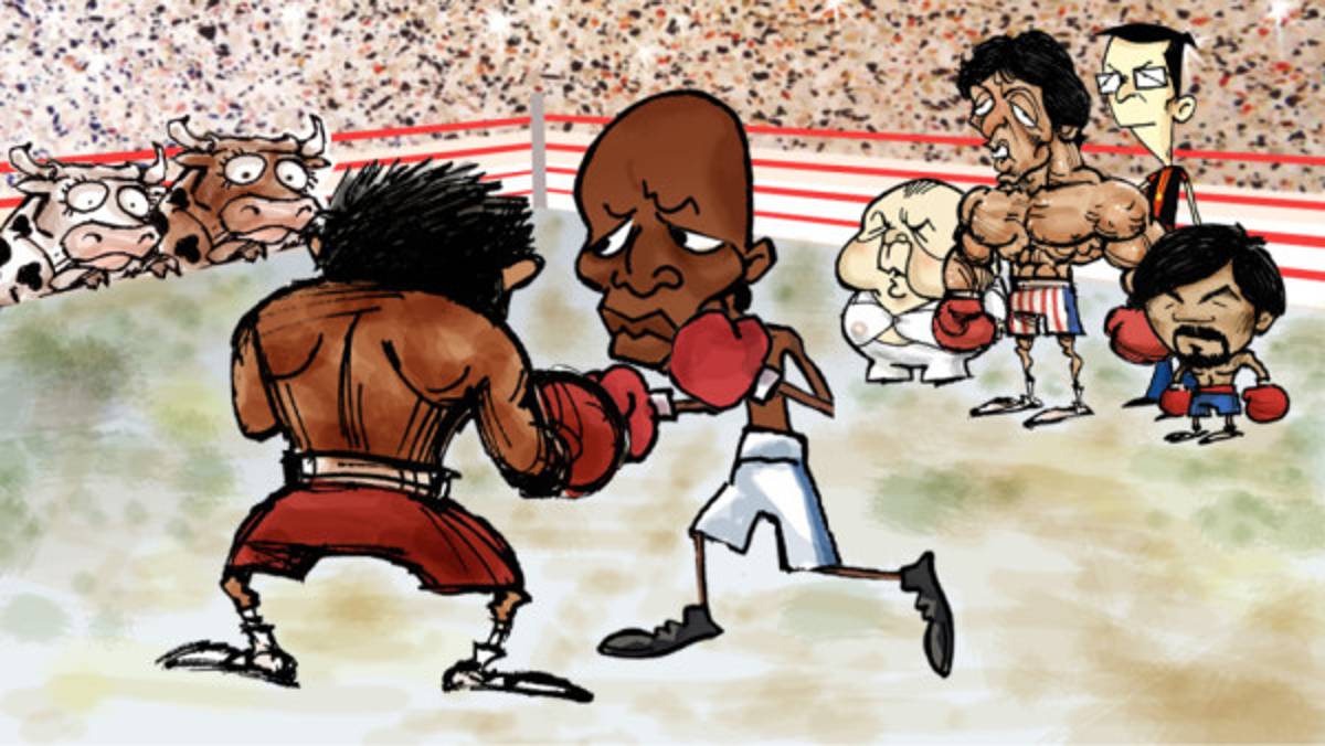 DIEZ COMICS: La pelea del Muñeco