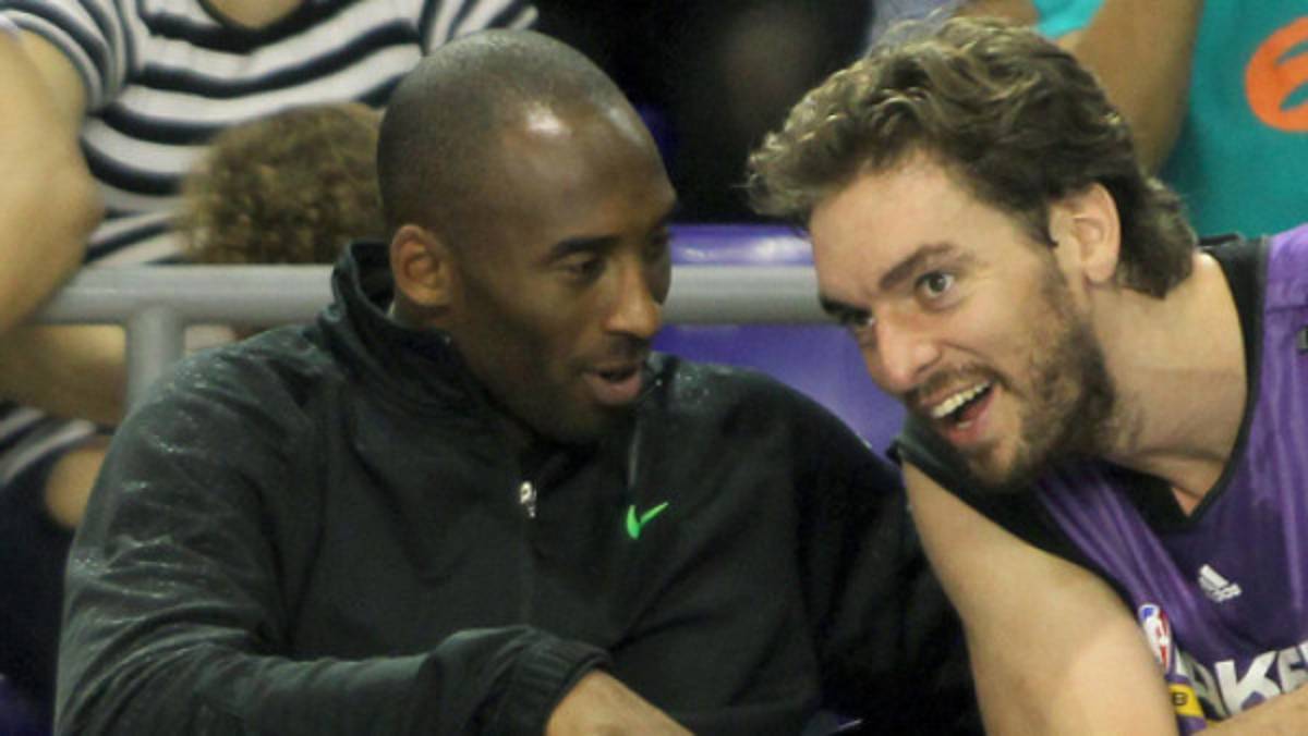 Kobe Bryant destacó la calidad de Pau Gasol