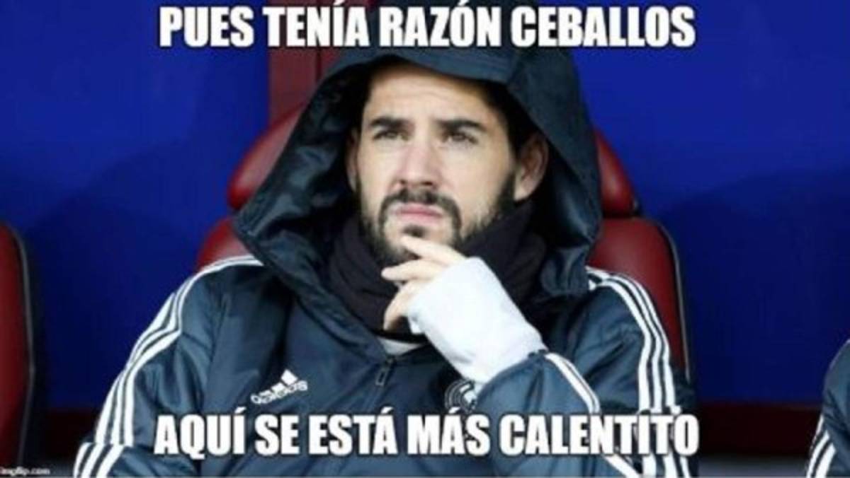Destrozan a Isco y al Barça: Los memes del triunfo del Real Madrid sobre la Roma