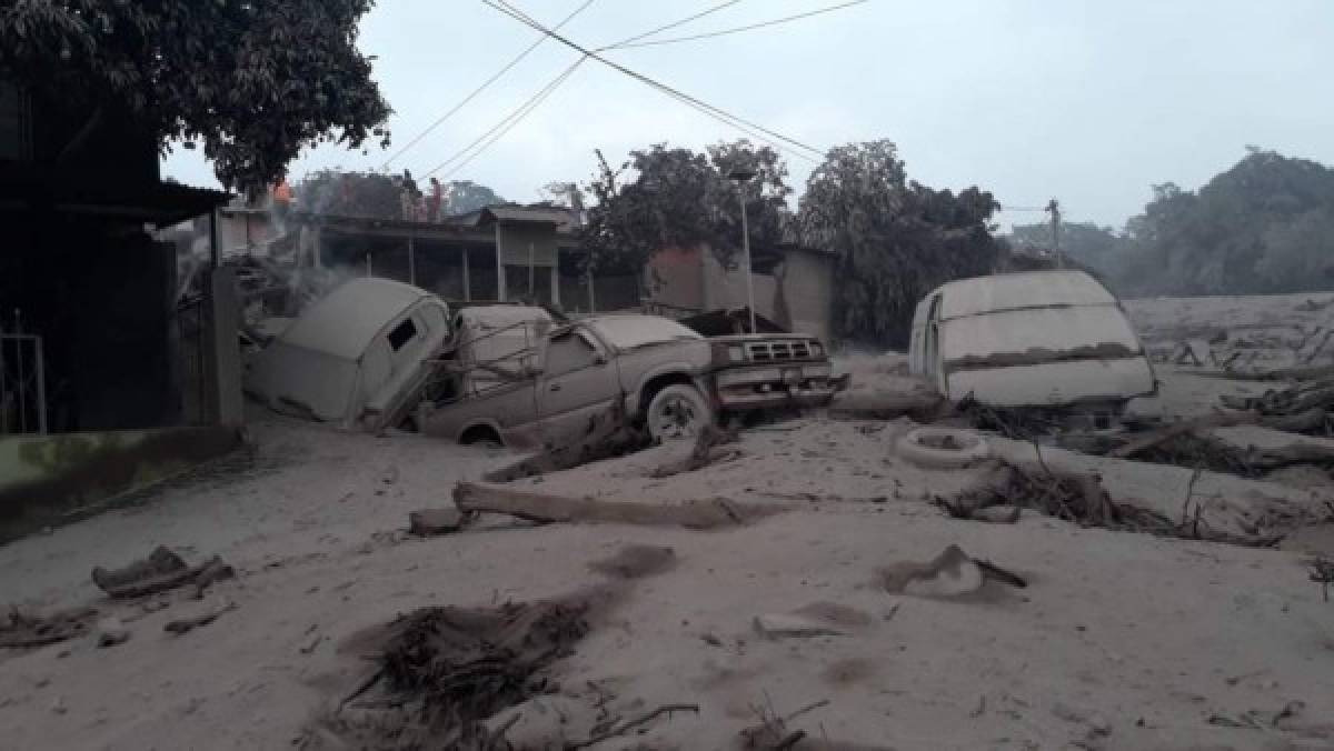 EN FOTOS: Tragedia en Guatemala luego de explosión de un volcán