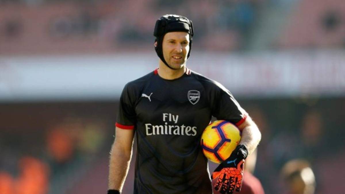 Así fue su debut: Petr Cech, de portero de fútbol a arquero de hockey sobre hielo