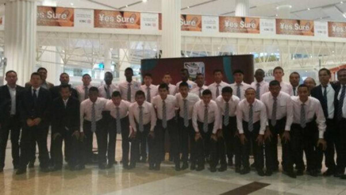 Sub-17 de Honduras ya está en Emiratos Árabes Unidos