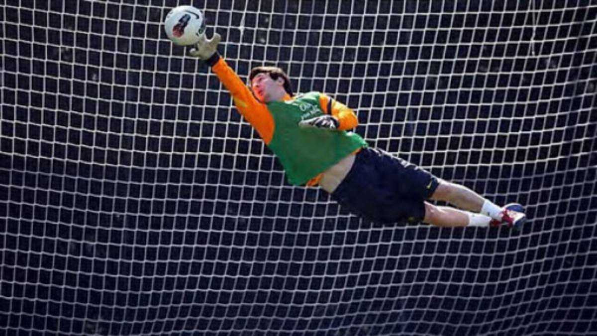 ¡La espectacular volada de Messi!