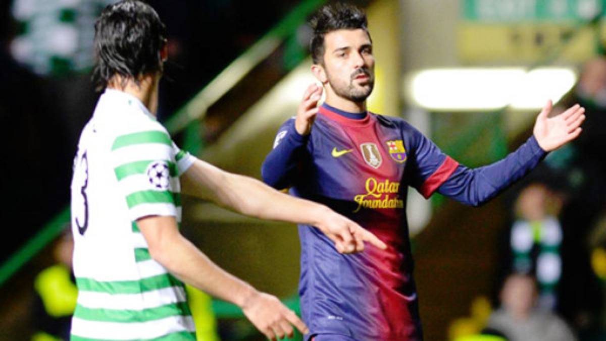 Messi vuelve a recriminarle una jugada a David Villa