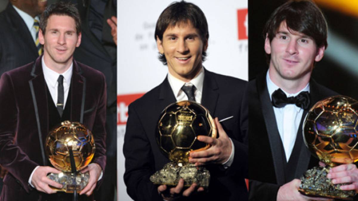 Messi hace historia con otro Balón de Oro