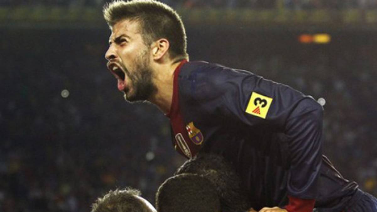 Piqué: 'El año pasado tuve que comer mucha m...'.