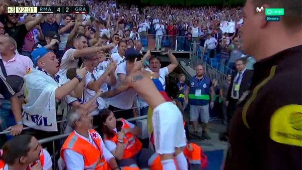 Real Madrid: La descarga de James Rodríguez y desata la locura en el Bernabéu