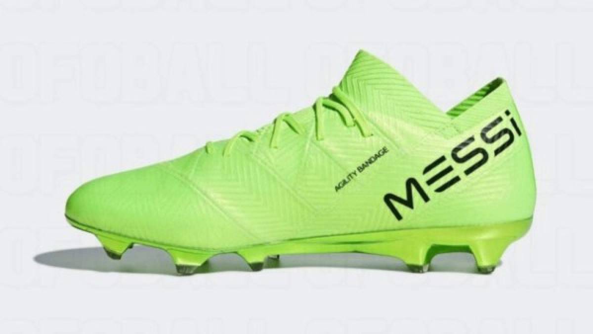 Se filtran los botines que usará Messi en Mundial Rusia