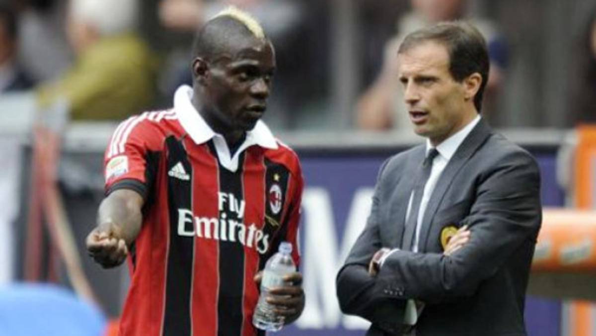 Técnico del Milan justifica a Balotelli: 'Es apenas un muchacho”