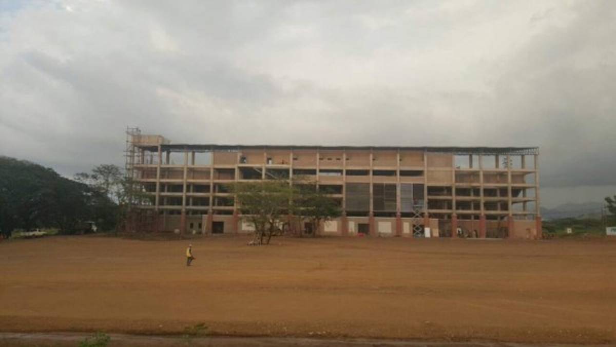 ¡CASI LISTO! Así luce estadio que inaugurarán Olimpia-Motagua en Choluteca