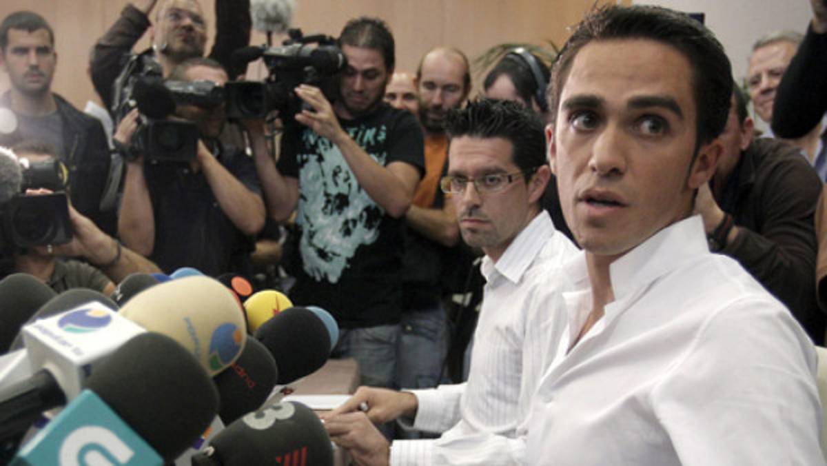 Contador, contento que el caso llegó a la Federación Española
