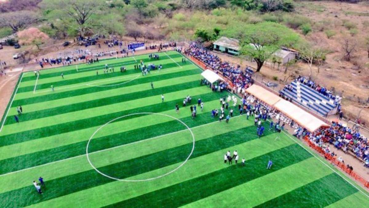 Así es el estadio de Goascorán donde jugará Motagua por Copa Presidente