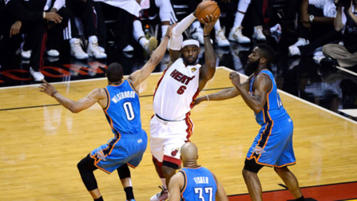 Miami Heat venció a Oklahoma Thunder y se pone arriba en la serie