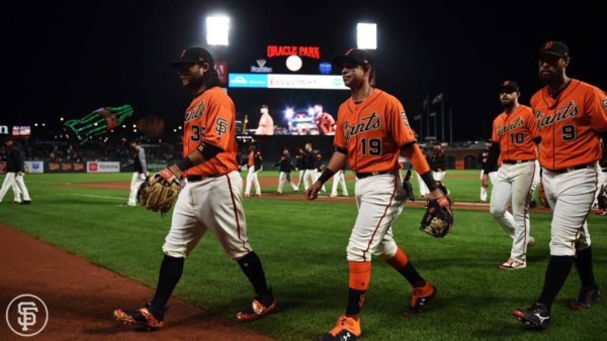 Inolvidable: Así vivió el hondureño Mauricio Dubón su primera victoria con los Gigantes