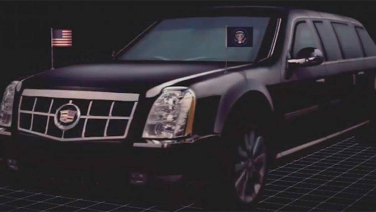 'La Bestia', el nuevo e impenetrable automóvil de Donald Trump