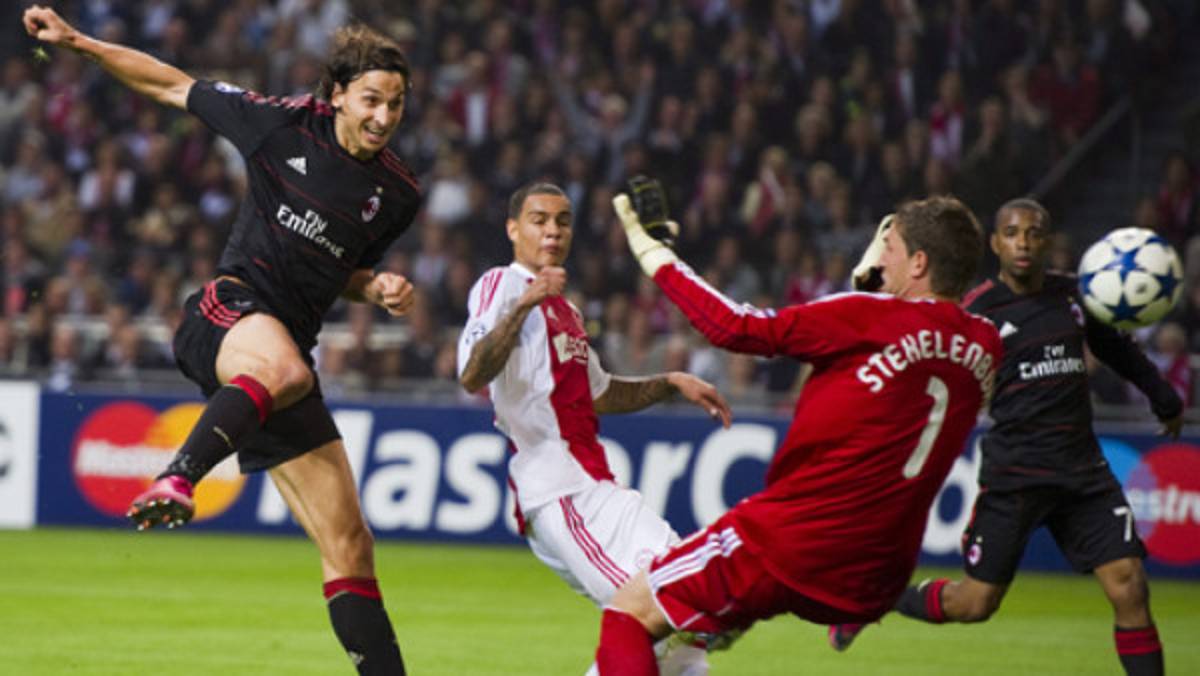 Zlatan Ibrahimovic salvó al Milan