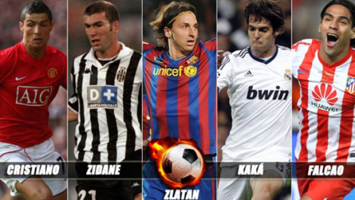 Los 10 fichajes más caros en la historia del fútbol