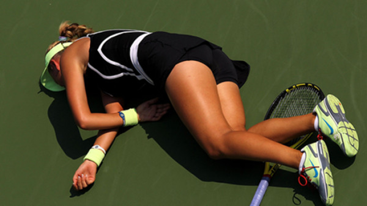 Azarenka sufrió conmoción cerebral