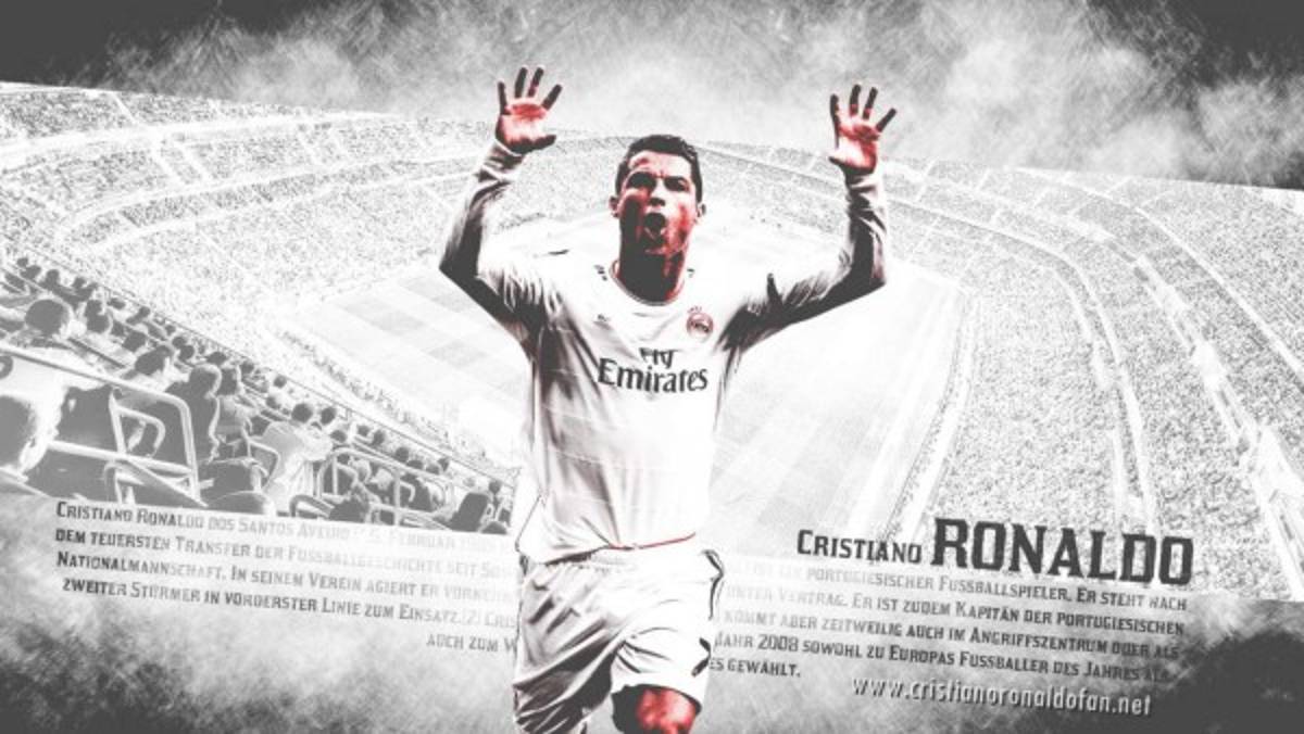 Seguidores de Cristiano Ronaldo hacen magia con su imagen