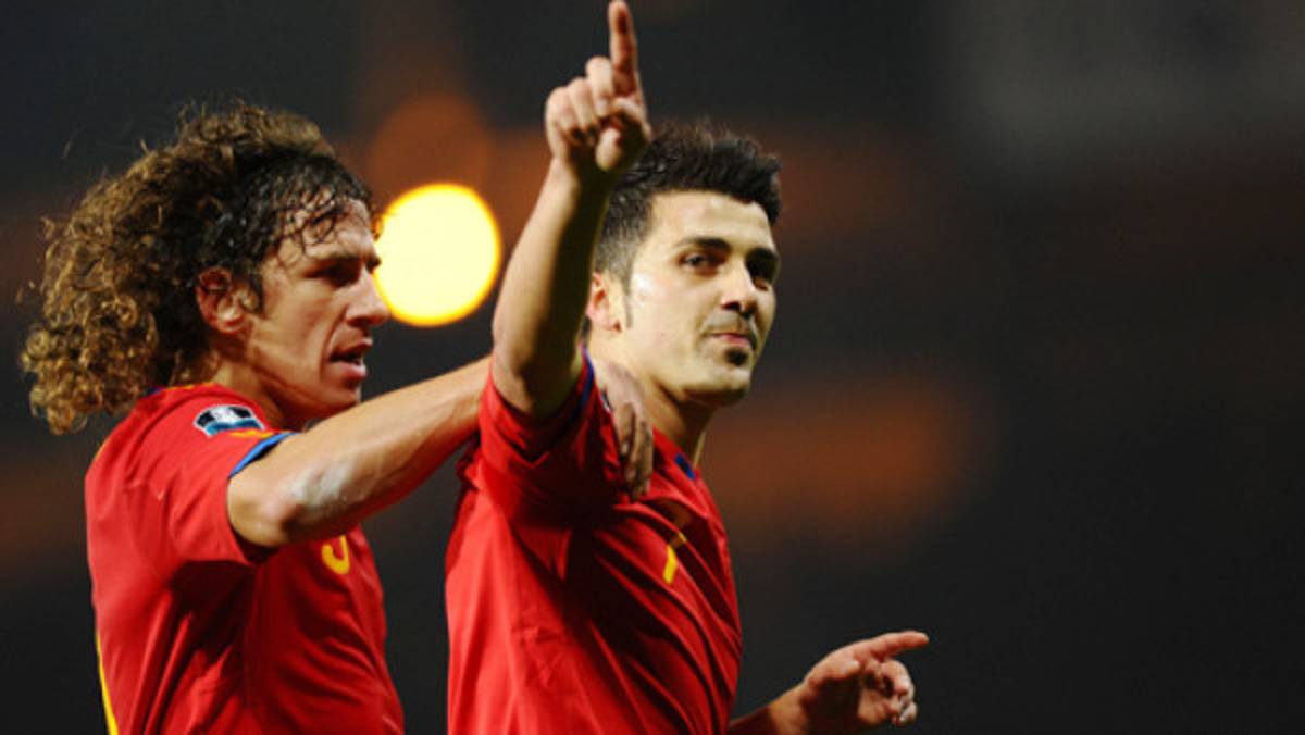 Camiseta del Barça de Villa causó discusión entre mineros