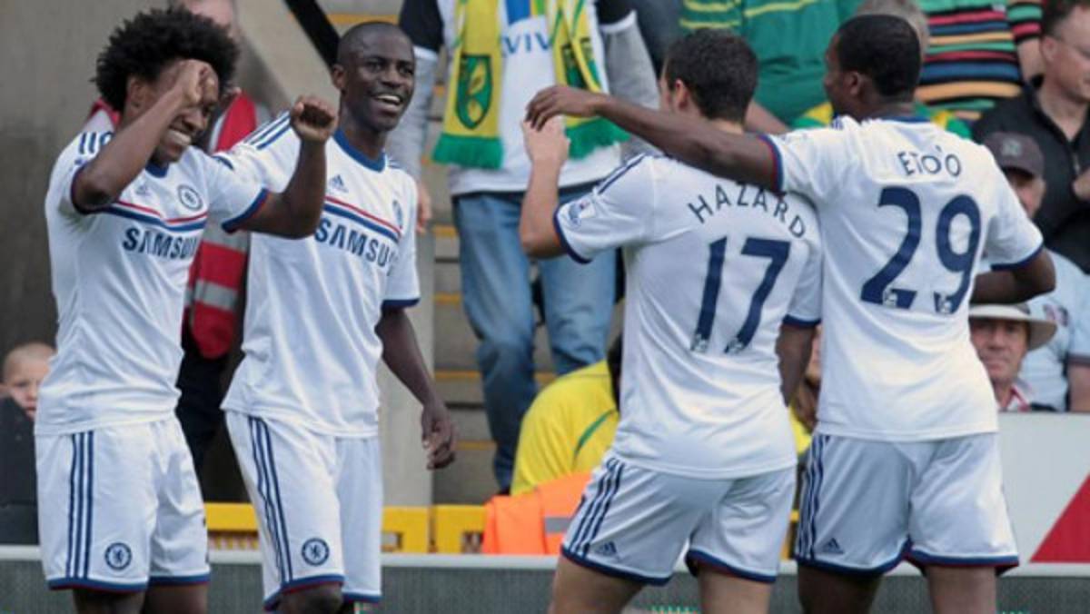 El Chelsea venció a domicilio al Norwich y escala posiciones