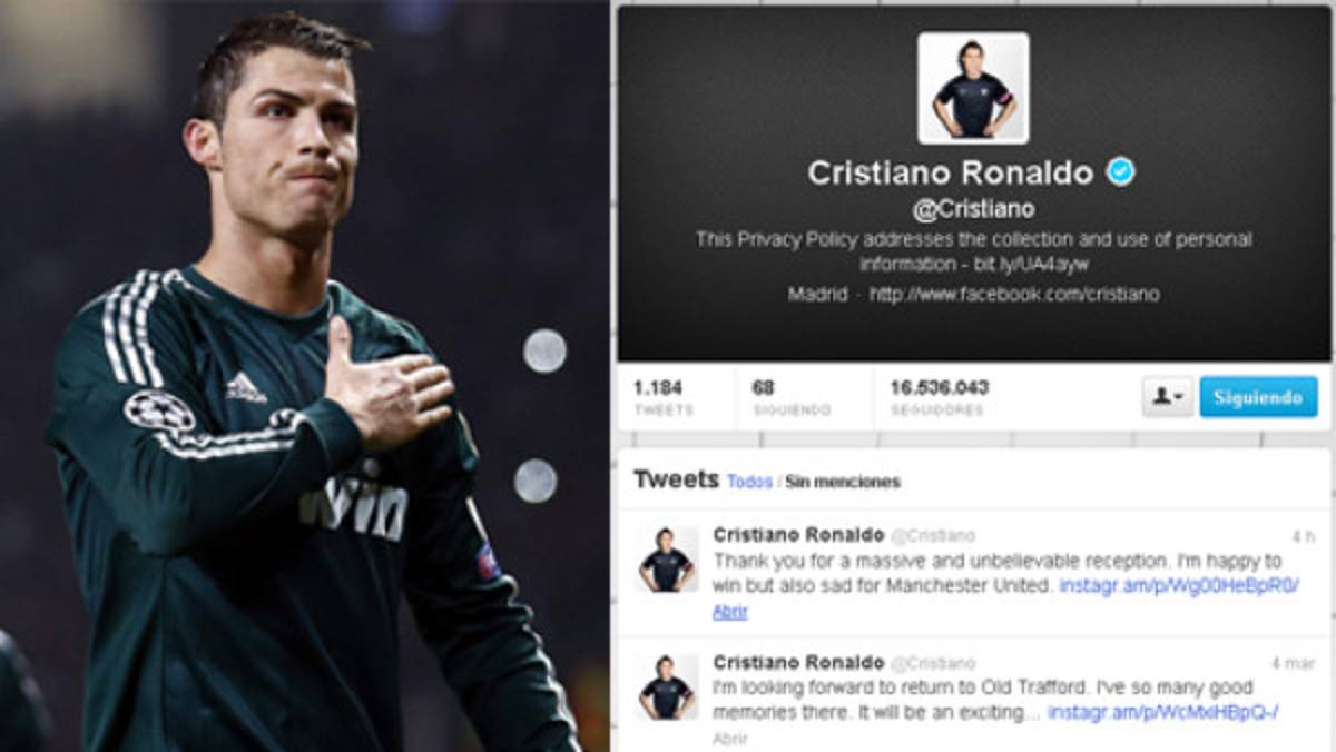 Cristiano Ronaldo y la foto del perdón al Manchester United