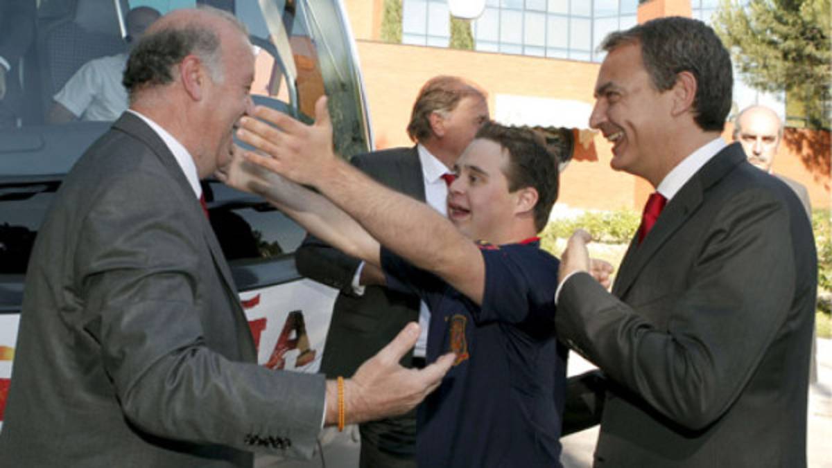 Alvarito, el hijo de Vicente del Bosque