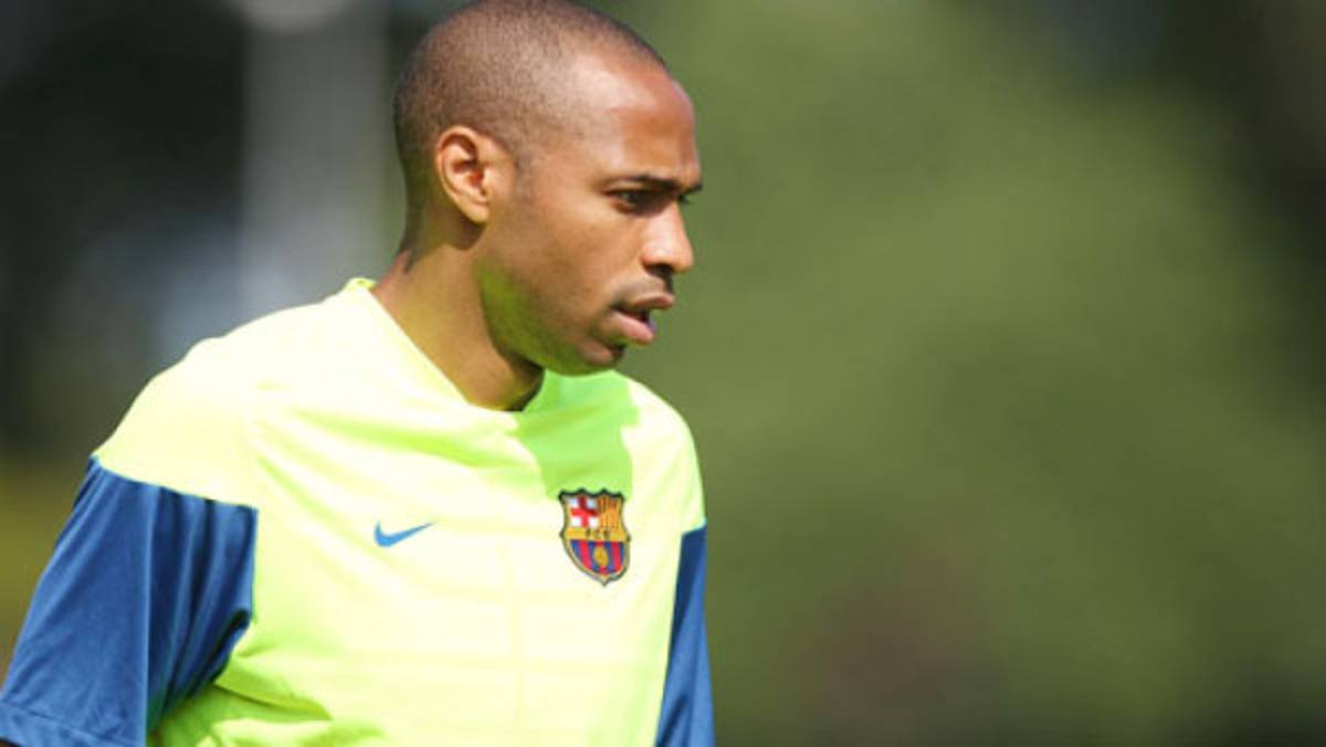 Thierry Henry se va del Barcelona