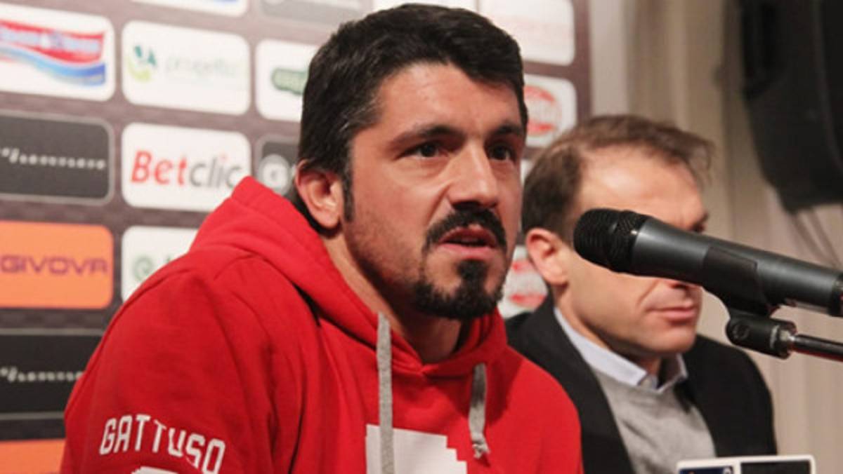 Palermo contrata a Gennaro Gattuso como su nuevo entrenador