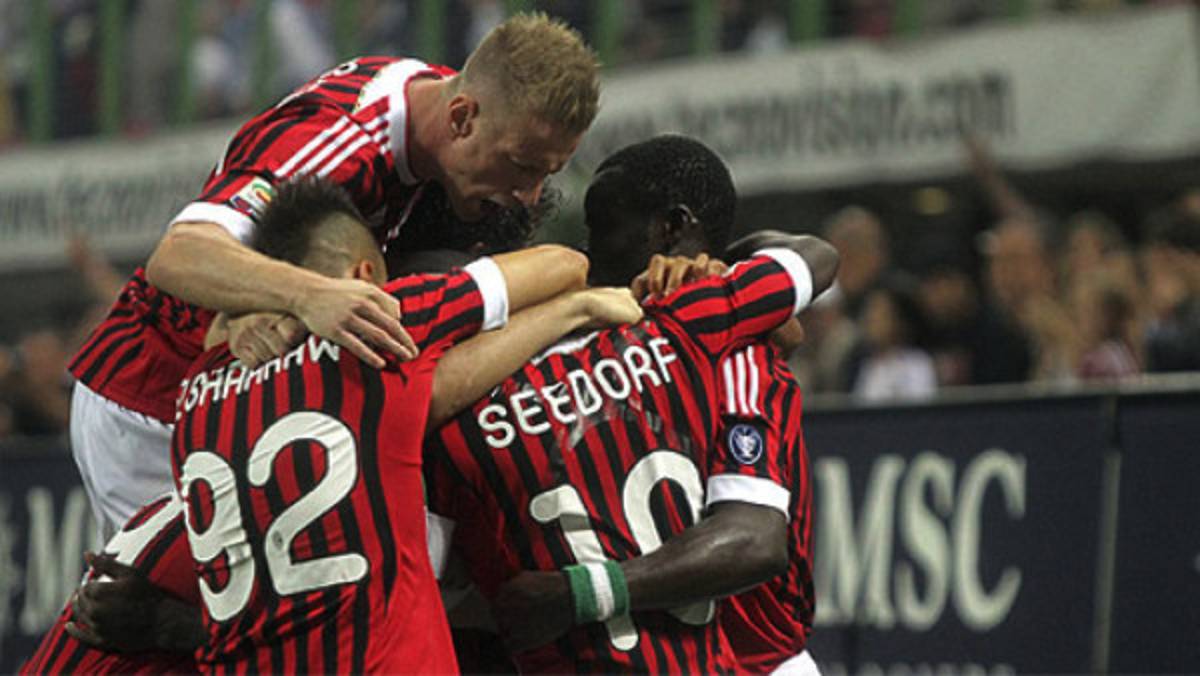 Milan se recupera a costa del Palermo de Edgar Álvarez