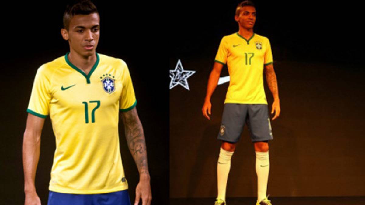 Brasil presenta uniforme para el Mundial