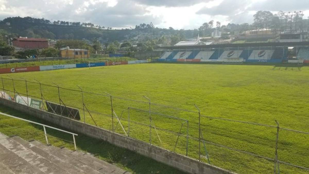 ¡Enorme Mejoría! Así luce el estadio Sergio Reyes de Santa Rosa de Copán