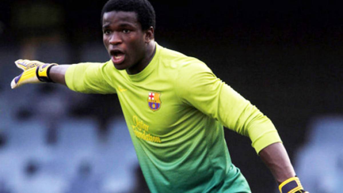 Ondoa, el relevo de Víctor Valdés en el Barcelona