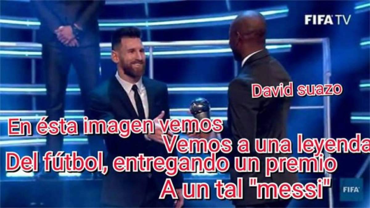 ¡Pobre Messi! Los tremendos memes que dejó los Premios 'The Best' 2017