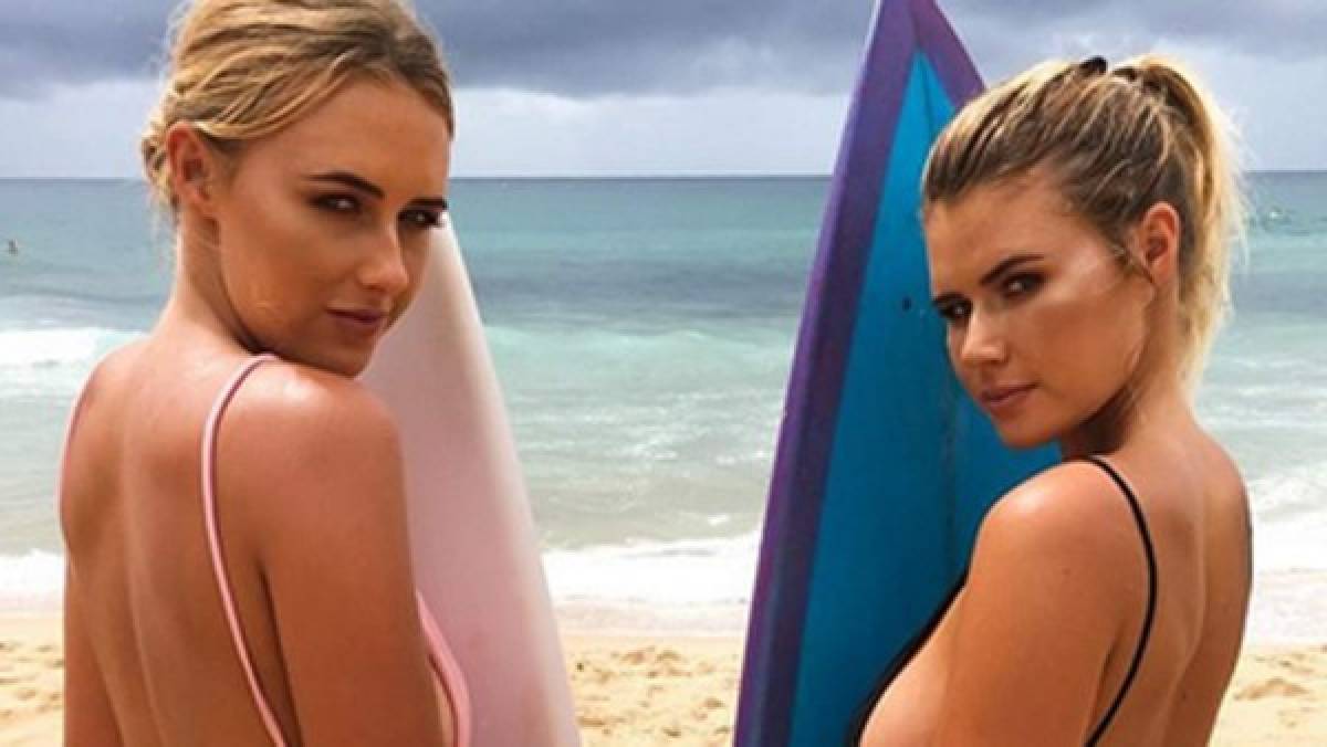 Las hermanas australianas que son surfistas y que se convirtieron en modelos para adultos