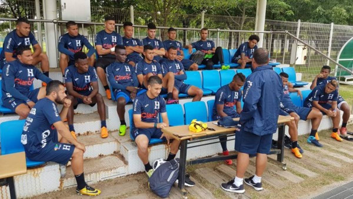 Las imágenes de la Selección de Honduras en Corea del Sur.