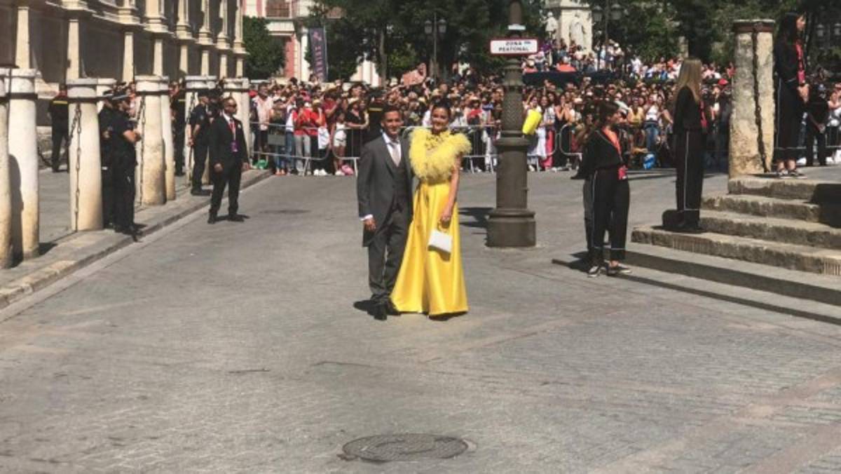 Con invitados de lujo: Las imágenes de la boda de Sergio Ramos y Pilar Rubio