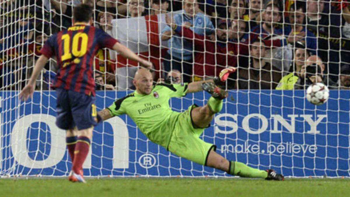 VIDEO: El dudoso penal de Abate contra Neymar